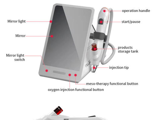 Meraif wholesale Korea RF Beauty Equipment Rf Water Light Needle Instrument EMS Beauty Nano RF Beauty Instrument