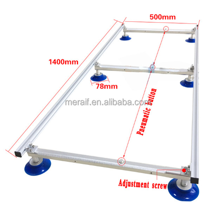 Meraif KSL-607 TV Display Screen Glass Vacuum Sucker Pneumatic Suction Cups LCD TV Screen Sucker LED TV Suction Lifter