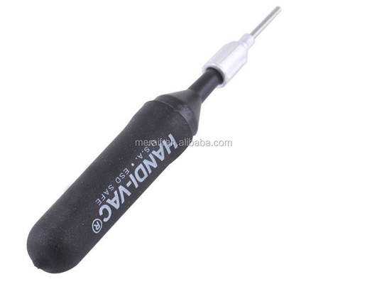 wholesale IC Vacuum Suction Pen HANDI-VAC Tools Black Mini Antistatic ESD Vacuum Pen With 3 Suction Headers IC SMD Pick Up Pen