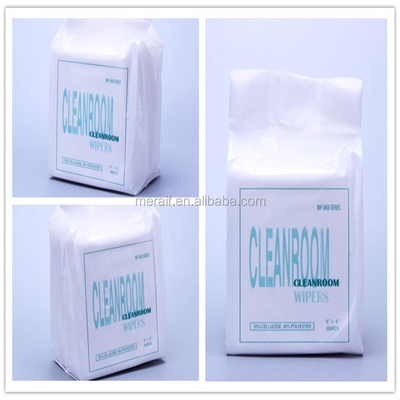 High Quality Clean Room Class 100 Laser Sealed Lint Free Polyester Cloth 0609 Cleanroom Wiper online
