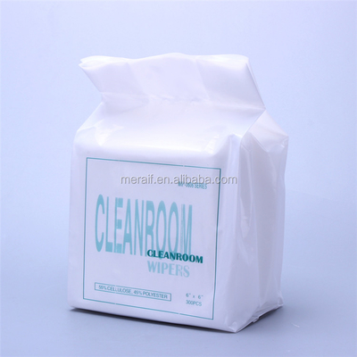 High Quality Clean Room Class 100 Laser Sealed Lint Free Polyester Cloth 0609 Cleanroom Wiper online