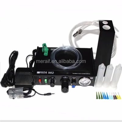 983 Precise Digital Auto Glue Dispenser Solder Paste Liquid Controller Glue Dropper Fluid Dispenser Tools machine wholesale