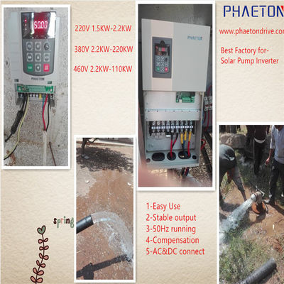 Factory wholesale solar inverter mppt solar pump inverter 2kw 3kw 4kw 5kw 5.5kw OEM/ODM solar panel inverter